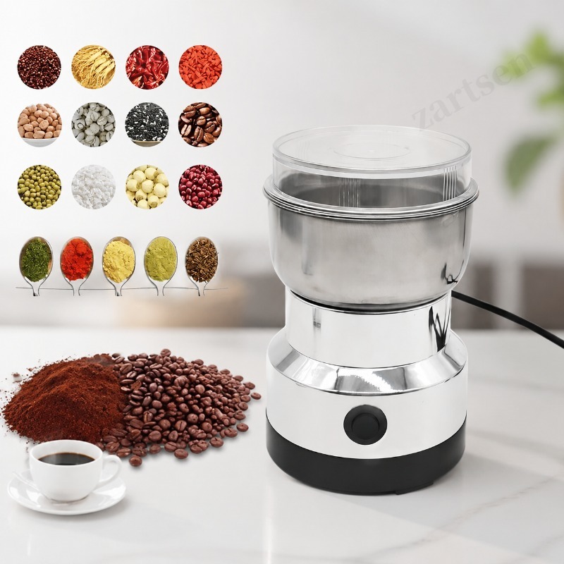 Home Improvement Kitchen - Multifunktionale Küchenmaschine mit 4 Klingen: Getreidemühle,