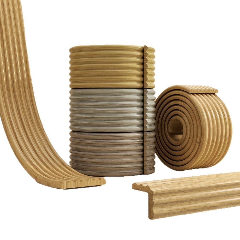 Baseboard Molding Trim - Hochwertige Verdickte Wandsockelleiste Stoßfeste Weiche Zierleiste