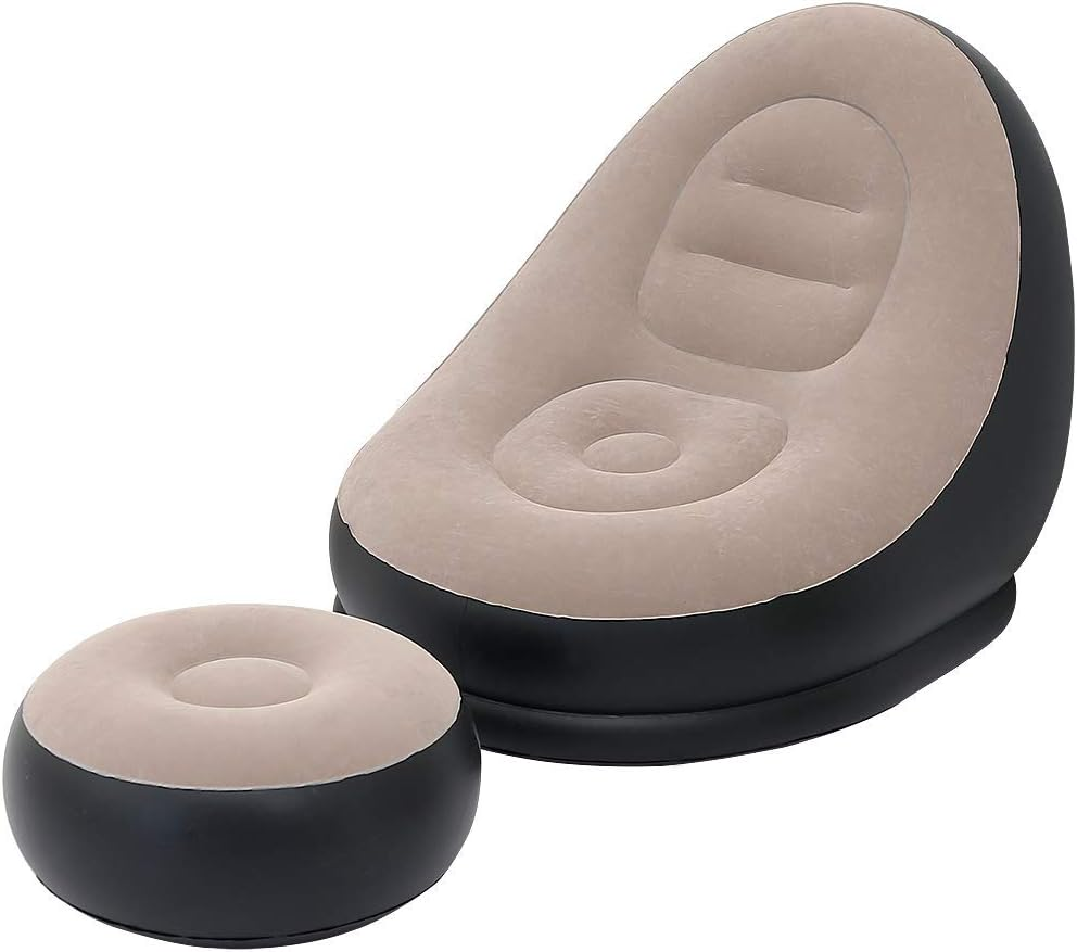 2-teiliges Lazy Sofa, aufblasb – Home Improvement Furniture Bewertung und Preis