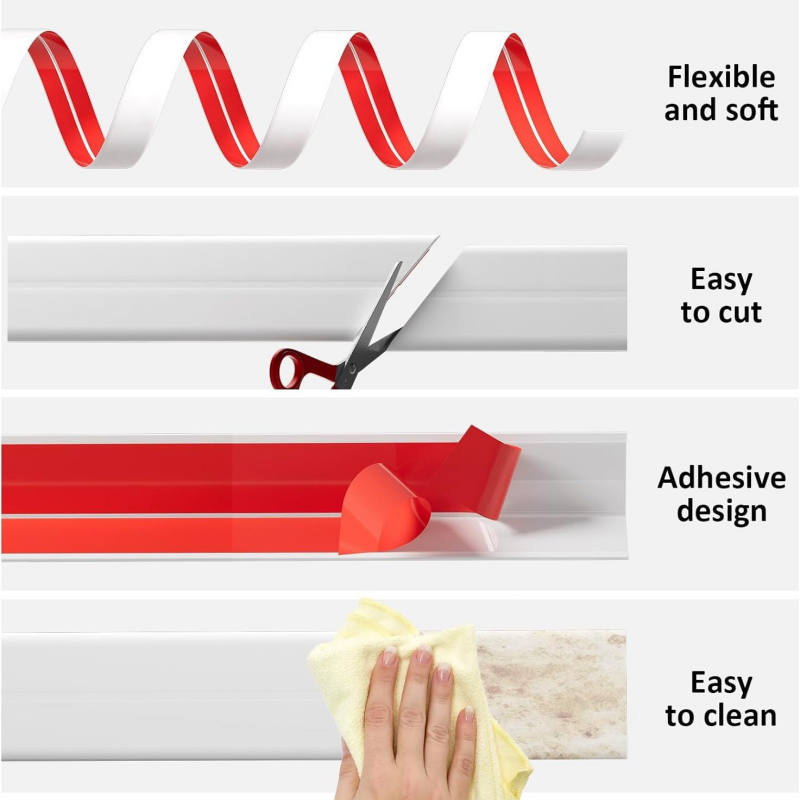 1 Rolle 3 Meter x 2 cm Selbstk – Baseboard Molding Trim Bewertung und Preis