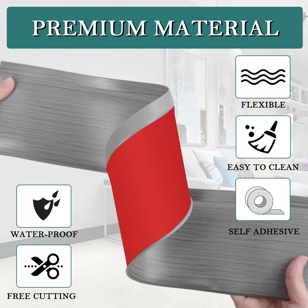 1 Stück selbstklebende Sockell – Baseboard Molding Trim Bewertung und Preis