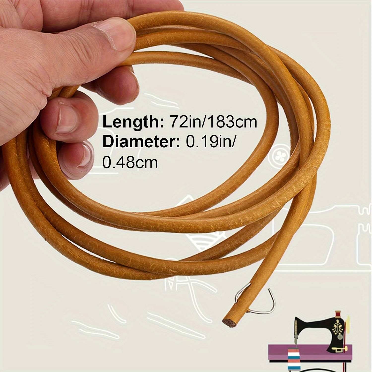 Langlebiger brauner Rindsleder – Home Improvement Mall Bewertung und Preis