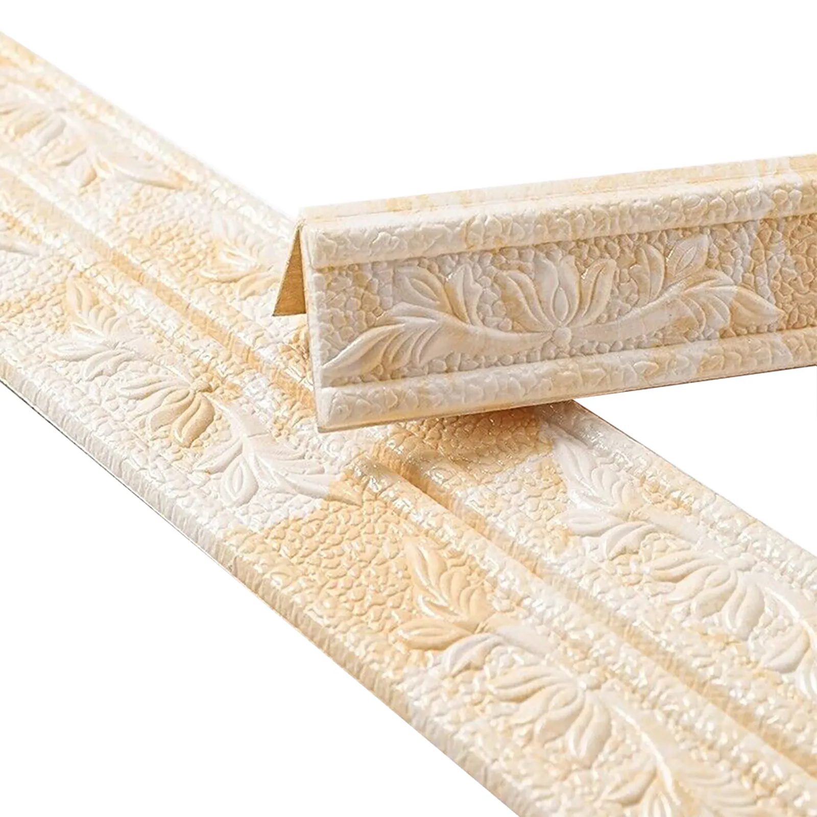 3D Selbst Aufkleber Wand Baseb – Baseboard Molding Trim Bewertung und Preis