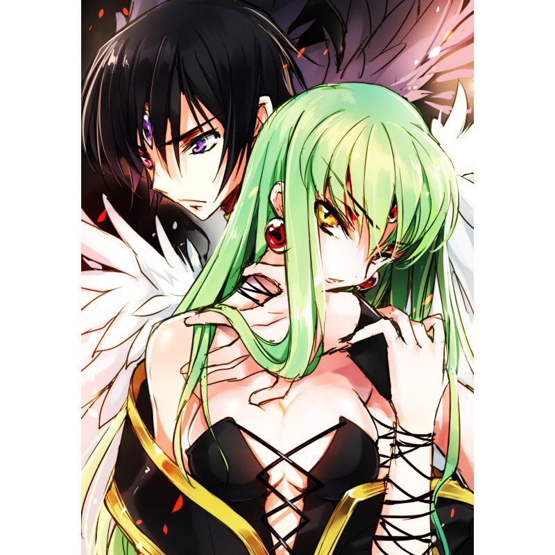 Code Geass ungerahmtes Leinwan – Home Improvement Furniture Bewertung und Preis