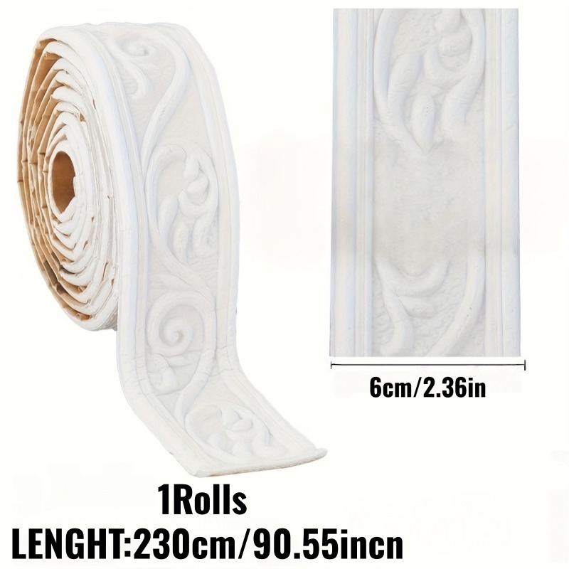 3D Geprägte Flexible Schaumsto – Baseboard Molding Trim Bewertung und Preis